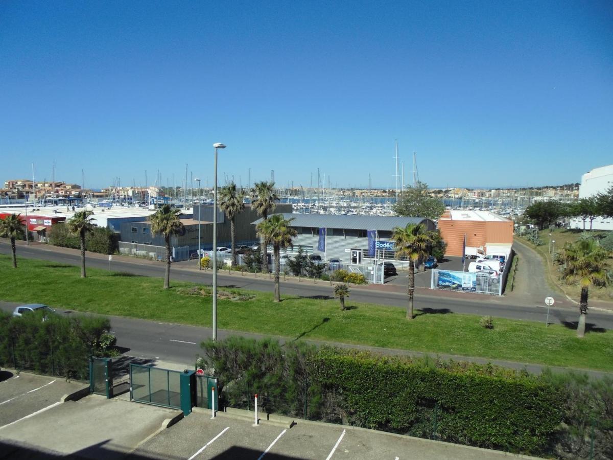 Cap D'Agde 300M Plage Du Mole,Vue Port,Parking,Lave Linge,Piscine Lägenhet Exteriör bild